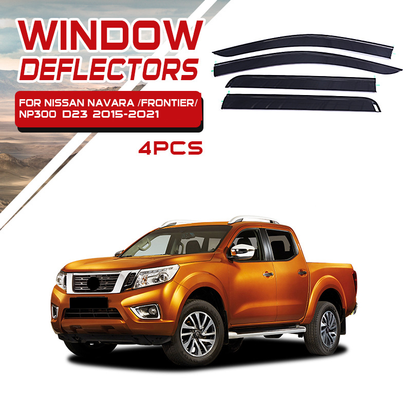 Viseras para Ventanas TXR Compatibles con Nissan Navara Frontier