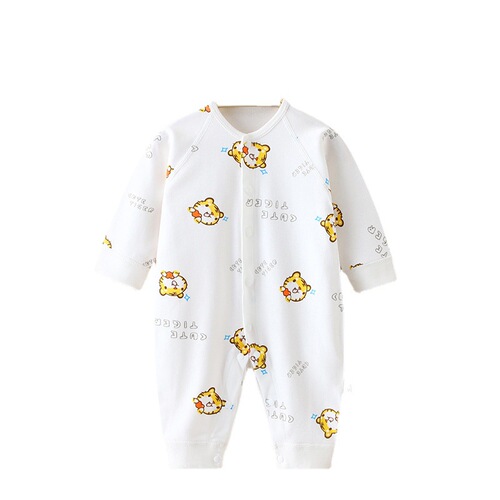 Baby jumpsuit autumn new bottoming underwear pure cotton long-sleeved male and female baby rompers newborn clothes