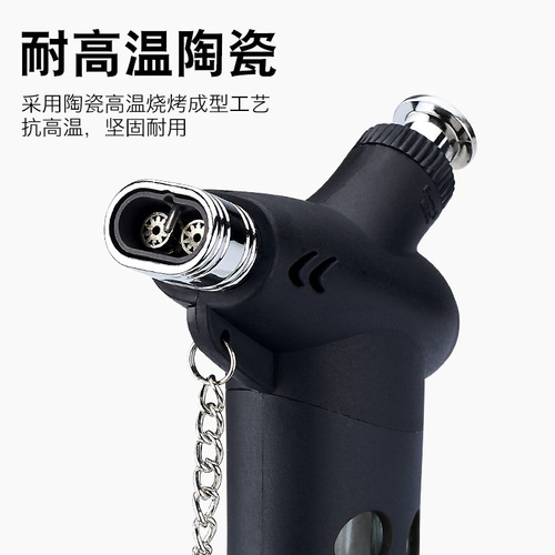 HL023 portable direct cigar flame gun welding gun barbecue lighter igniter ignition gun outdoor moxibustion