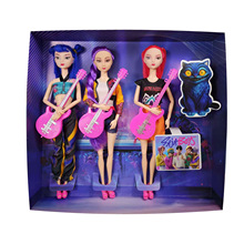 跨境玩具批发供应 新K-POP女团娃娃套装 主题玩具批发