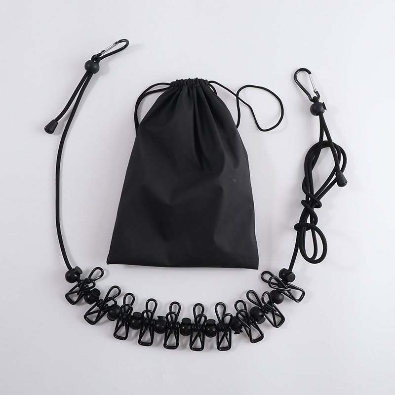 Black, non-slip, 1.8meter, anti-slip buckle