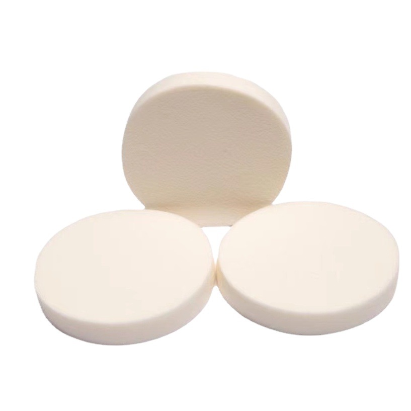 Disposable Powder Puff Latex Round Sponge Makeup Cotton Wet and Dry Beauty Tool