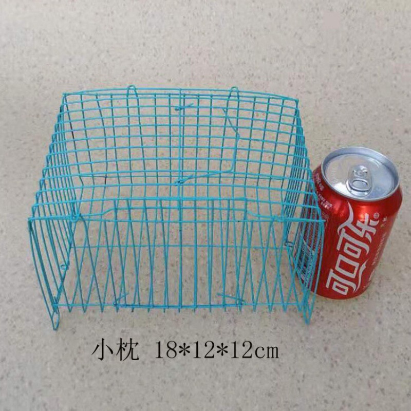 鸟笼小鸡笼子家用小号手提运输宠物兔笼折叠方枕发小鸟鸟类快递|undefined