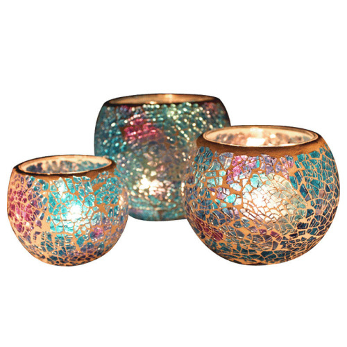 Decorative candy candle holder rotating household