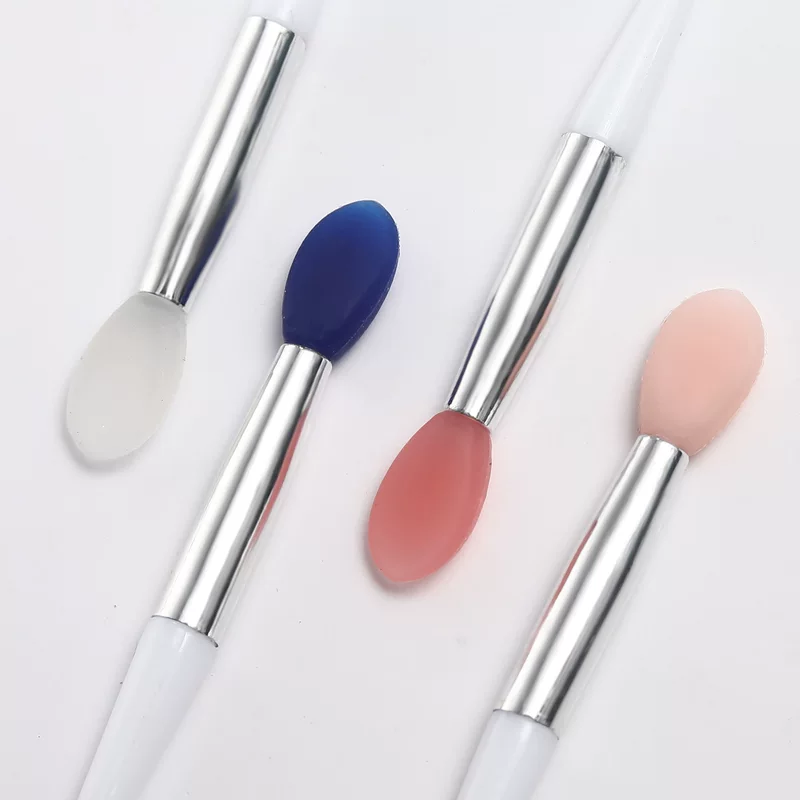 Silicone small lip mask, handheld lipstick, brush, easy application