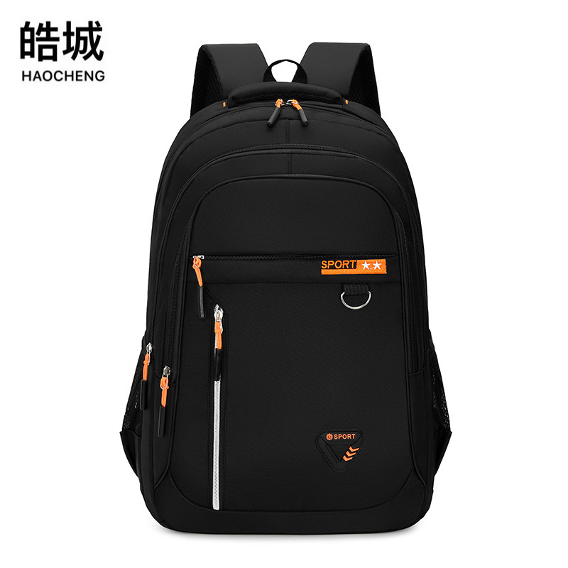 Comercio exterior 2022 nueva mochila para hombres de gran capacidad tela Oxford para estudiantes de secundaria mochila de computadora mochila de reducción de carga al por mayor