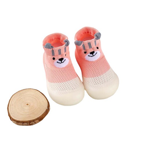 New Summer Mesh Learning Shoes for Children, Summer Socks Shoes for Infants and Toddlers, Soft Sole Floor Shoes, Comfortable and Breathable, Non-Slip