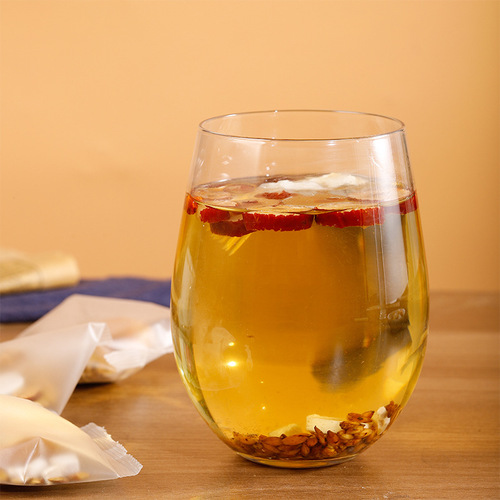 Hericium erinaceus clove tea Poria cocos and sea buckthorn combination scented tea Soothing tea Nourishing and nourishing stomach tea Stomach-warming herbal tea