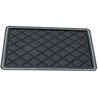 Monchiqi Car Interior Ornaments, Car ornaments - diamond-encrusted-long-anti-slip-mat-one-piece-25cm15cm