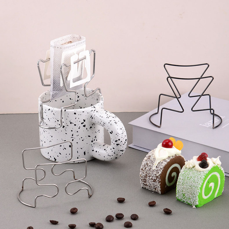in stock Japanese Ear Hanging Coffee Holder Filter Paper Bag Holder Portable Hand Hanging Ear Bag Drain Support Stainless Steel Rack in stock Japanese Ear Hanging Coffee Holder Filter Paper Bag Holder Portable Hand Hanging Ear Bag Drain Support Stainless Steel Rack