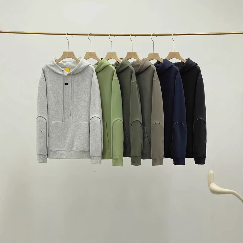 Cross-Border Nk In-Stock Nocta Collaboration Spring and Autumn Casual Sports Reflective Hooded Pullover Sweatshirt Unisex