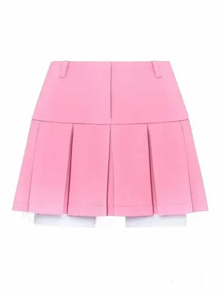 Pink mini-skirt