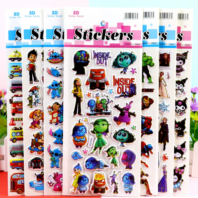 Новый ум Special Team Sticky Wangwang Coulometty Животные пузырьковая наклейка