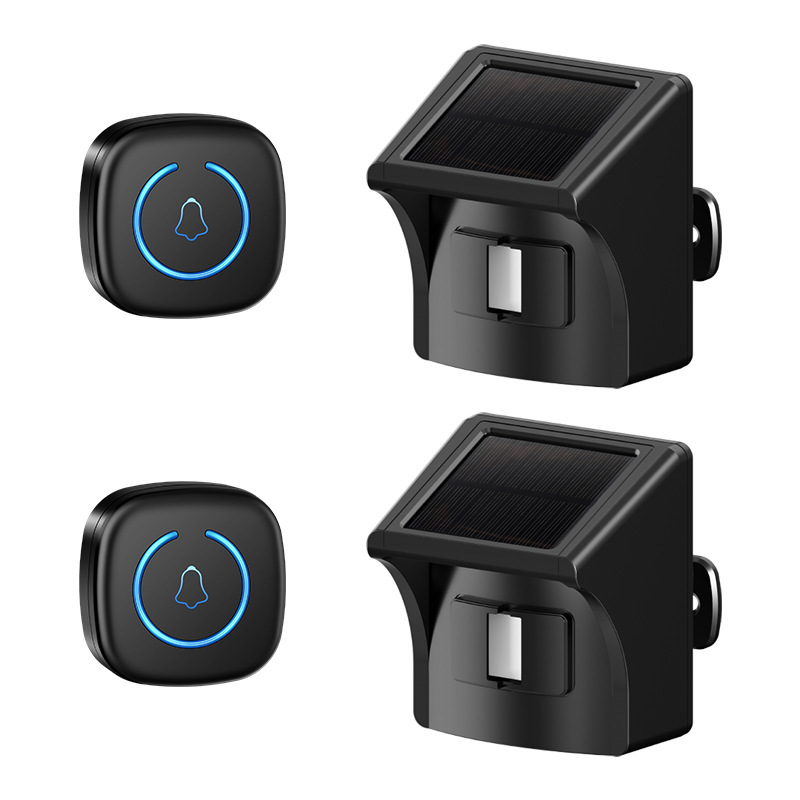 Outdoor Waterproof Solar-Powered Long-Distance Villa Driveway Alarm with Separate Doorbell and Infrared Radar Sensor Outdoor Waterproof Solar-Powered Long-Distance Villa Driveway Alarm with Separate Doorbell and Infrared Radar Sensor