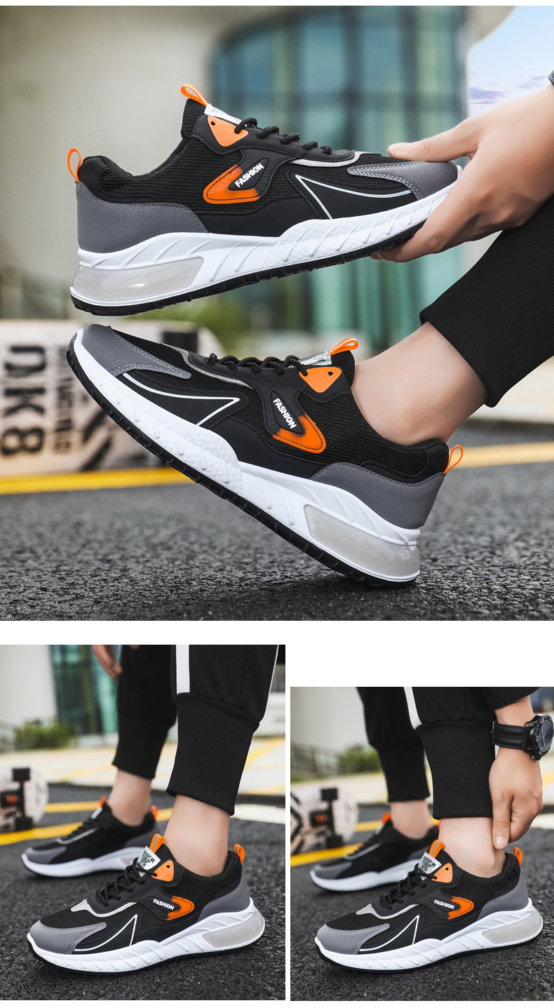 Mannen S Sport Loopschoenen Zomer Nieuwe Casual Ademend Mesh Herenmode Oude Tij_voghion.com