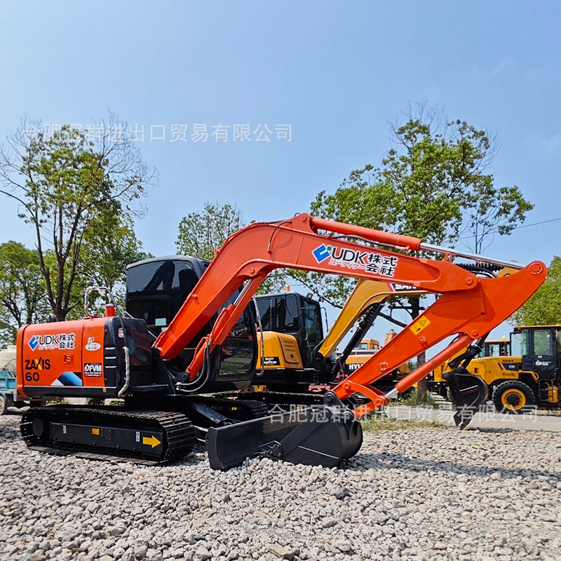 Excavadora Hitachi ZX60 importada original de segunda mano, Carter Trinity, Volvo, fábrica directa de Doosan image 4