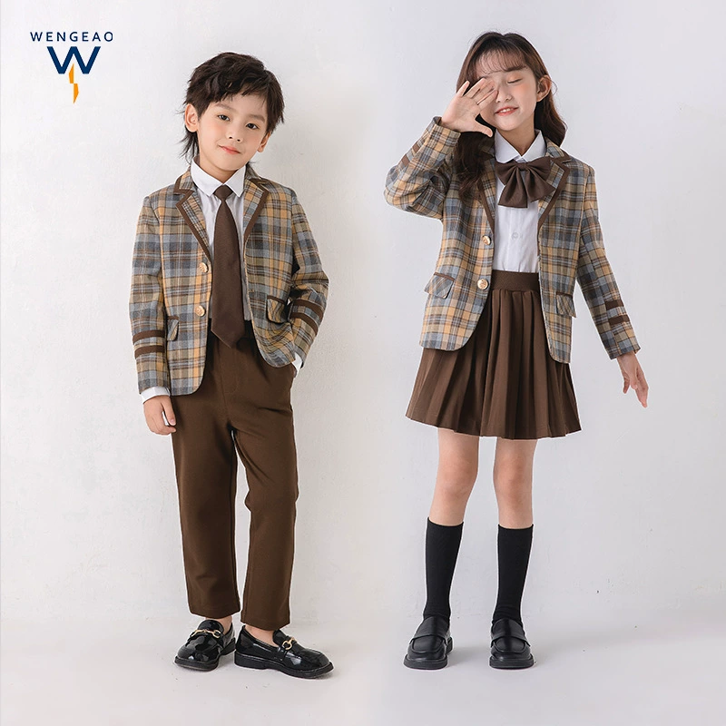 Весенняя и осенняя одежда для учеников начальной школы