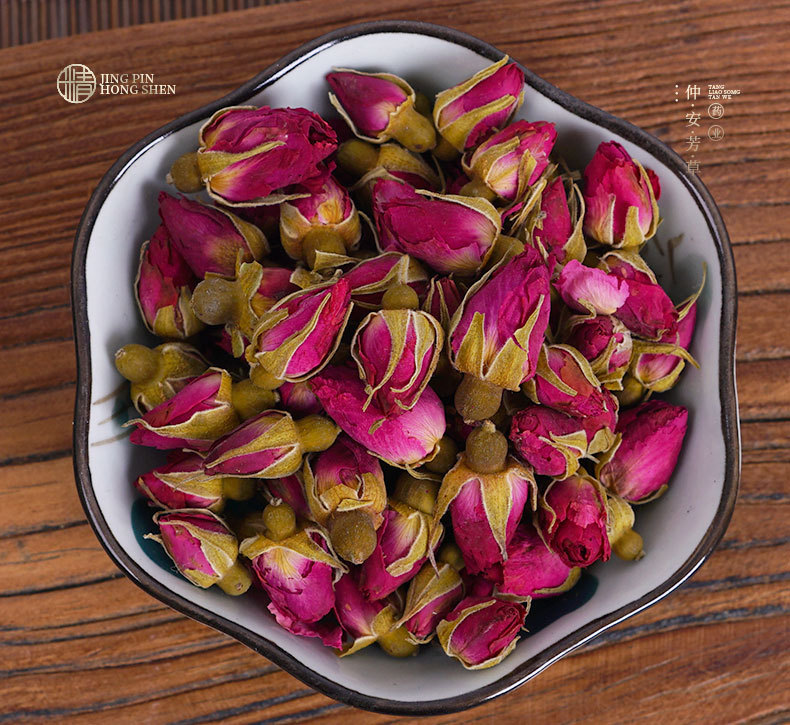 Pingyin Rose Buds (Rosa rugosa) — Sulfur-Free Sun-Dried Rose Tea, 500g key features