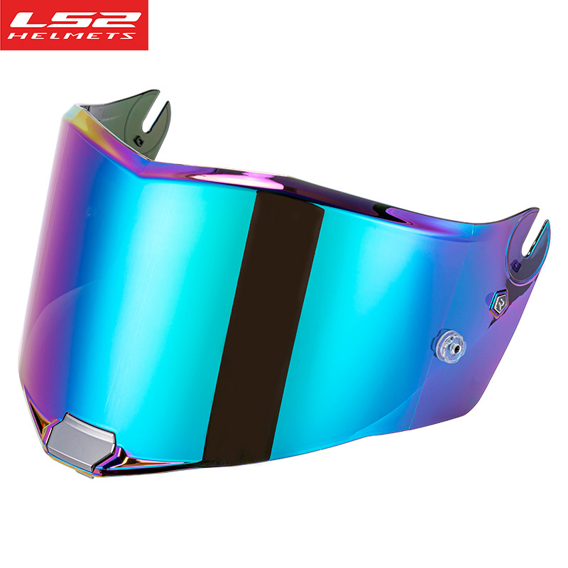 LS2 casco de la motocicleta FF805 lente color especial parasol protección solar espejo a prueba de explosiones día y noche Universal