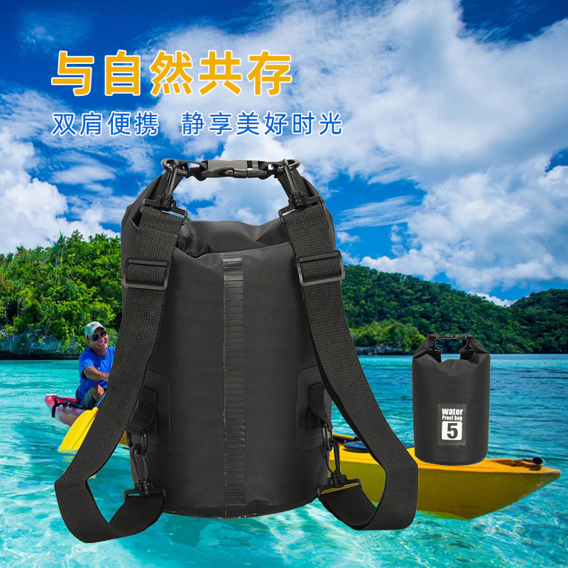 Handheld beach waterproof bag PVC for swimming