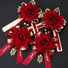 結婚式のブローチのセット