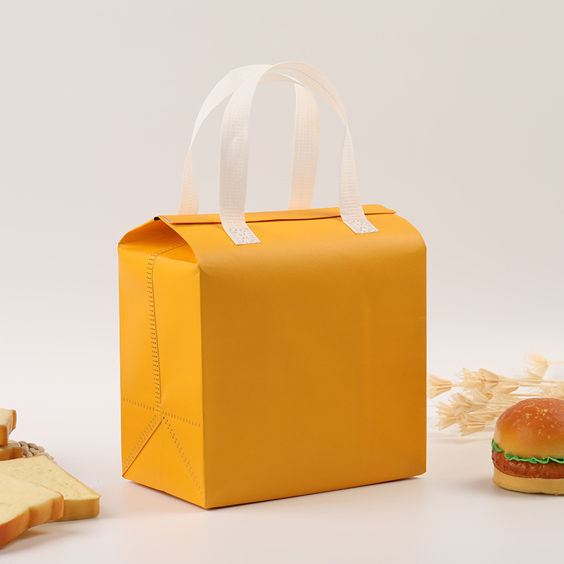 简约午餐便当包饭菜保鲜保温袋批发可折叠便携铝箔外卖袋厂家直售