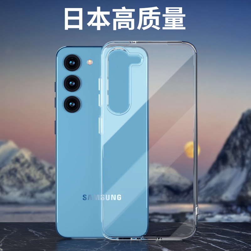 Suitable for Foreign Trade High-End Quality Samsung S25Ultra Transparent Tpu Phone Case Galaxy A57 High-Transparency Soft Case