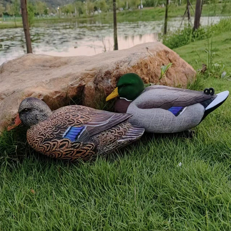 Трансграничная охота на приманку Durk имитация садового украшения Открытый двор ландшафтный бассейн украшения пластиковая утка