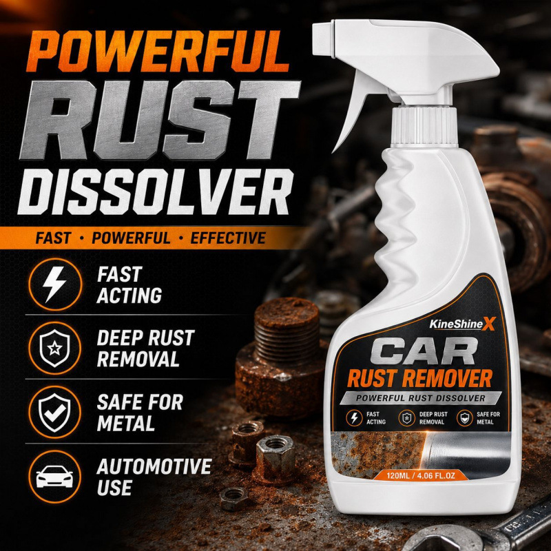 Kineshinex Car Wheel Hub Anti-Rust Spray Cleans Stubborn Stains and Restores Shine to Alloy Wheel Hubs Rust Remover Kineshinex Car Wheel Hub Anti-Rust Spray Cleans Stubborn Stains and Restores Shine to Alloy Wheel Hubs Rust Remover