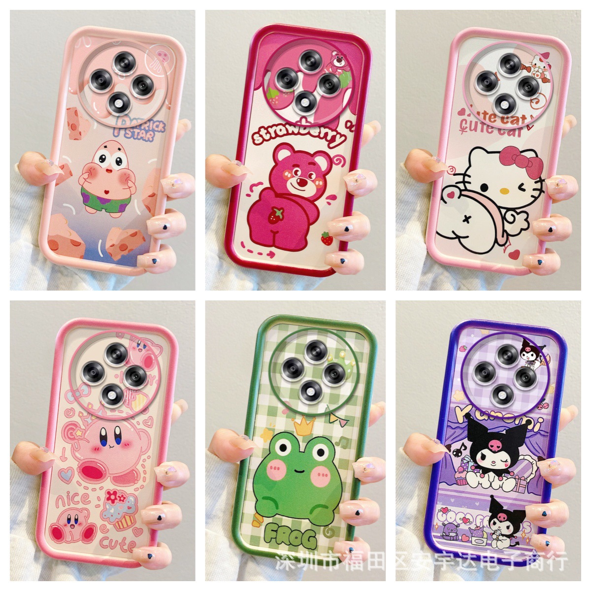 Suitable for Redmi 14C Mobile Phone Case 12C/9C Painted Note10S/11 Cartoon Note13Pro Mobile Phone Protective Cover