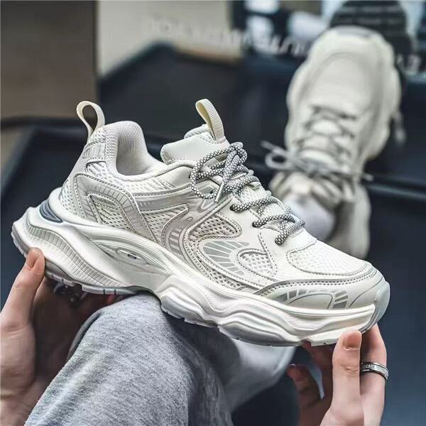 2025 Spring Men's Shoes New Breathable Mesh Shoes Men's Trendy…