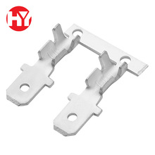 250压线公端 6.3公端插片端子 折叠公端连接器工业级精密精密件