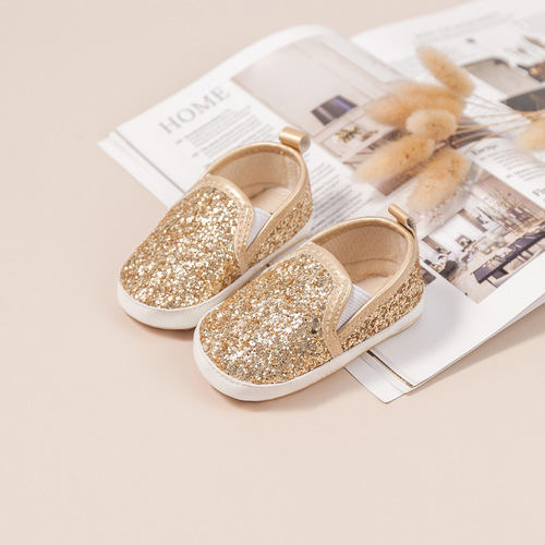  New Soft Sole Non-Slip Learning Step Shoes Breathable Baby Shoes Dou Dou Shoes Lazy Shoes Infant Shoes Baby Shoe
