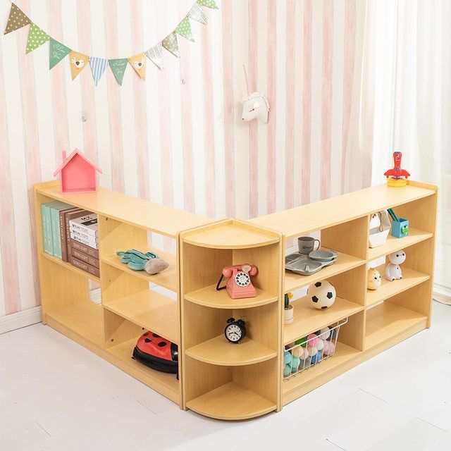 幼儿园玩具柜区域组合柜早教书包柜舞蹈室儿童成人鞋柜蒙氏教具柜