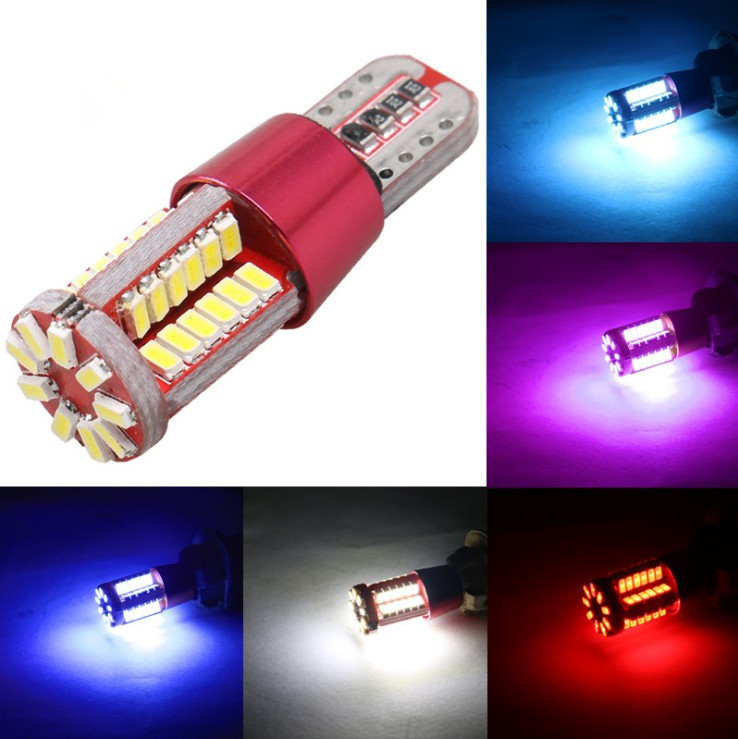Nuevo T10-3014-57smd de luz de ancho de decodificación 57led bombilla de luz de ancho de coche Super brillante luz de la matrícula image 5