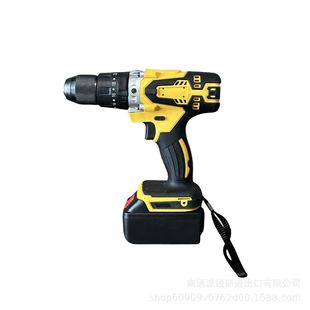 Factory Direct Sales Multifunctional High-Power Rechargeable Lithium Impact Drill 13mm Power Tool Hand Drill Set
