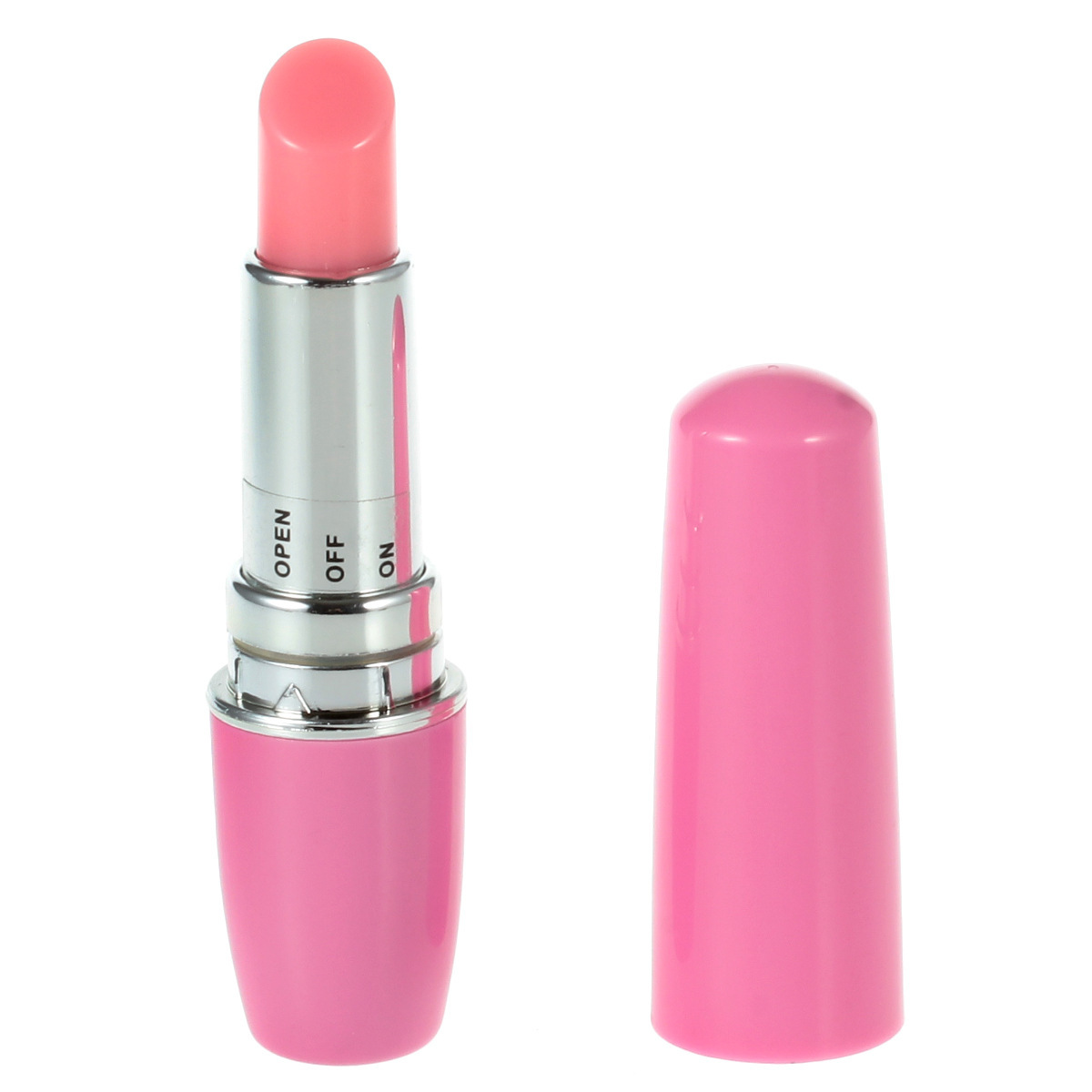 Lipstick-Style Mini Vibrator with Discreet ABS and Silicone Body — detail image 7