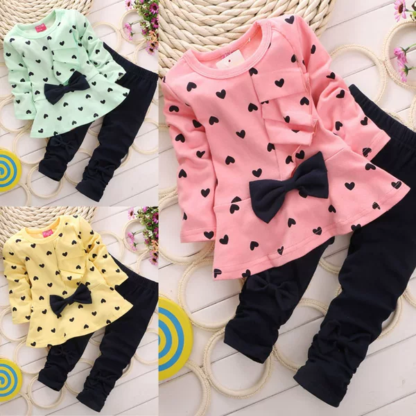 Cross-Border Ins Children's Clothing Girls Suit 2025 Spring & Fall Ruffled Skirt Baby Girl Suit Small and Medium-Sized Children Two-Piece Set