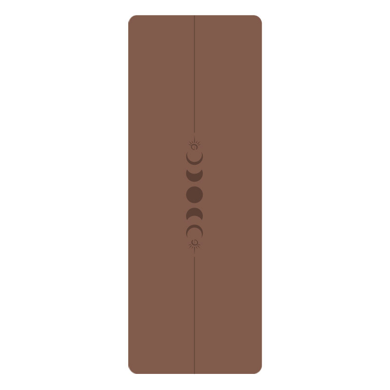 태양 문 조각 카키 다크 브라운