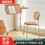 北欧实木客厅木质边几