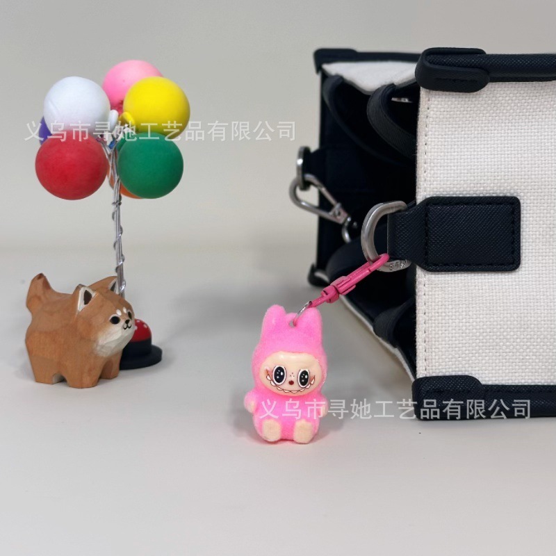 门扣拉布布挂饰钥匙扣摆件书包包包挂件学生少女卡通礼品|undefined