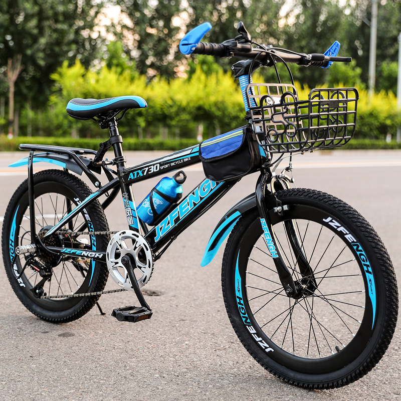 Cross-Border Exclusive Road Bike 20inch Mountain Bike for Students Aged 8-15 Children's Bicycle