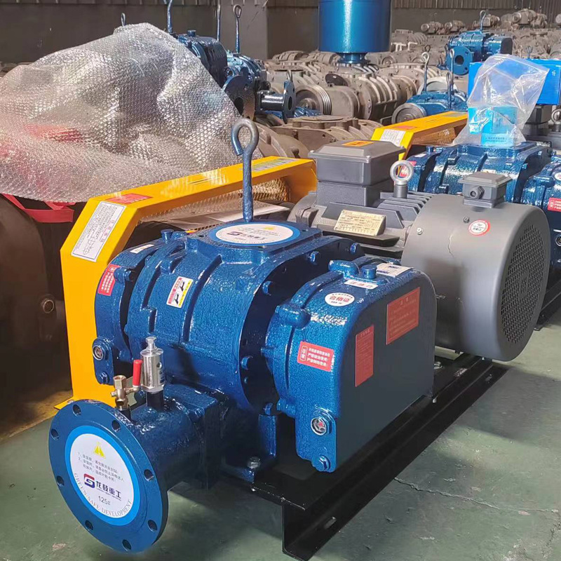 5.5kw Roots blower manufacturers high pressure aeration aquaculture aerator sewage treatment blower wholesaler