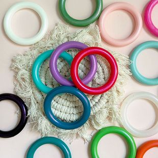 ���R�d�¿�65mm��ɫ�F�ʈA�h����ȦȦdiy��Ȧ�Ʒ������zȦ�֭h