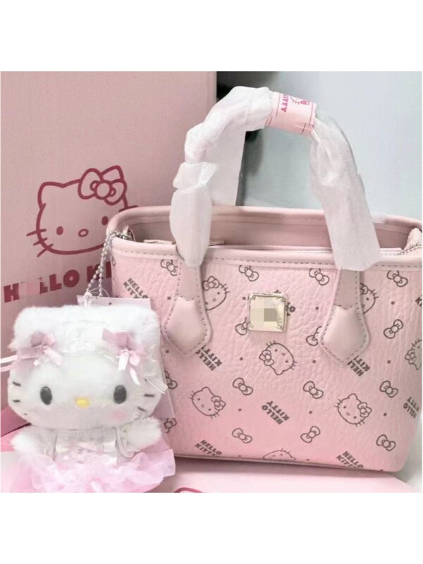 HelloKitty凯蒂猫菜篮子系列托特包2025夏季新款手提包斜挎单肩包|undefined