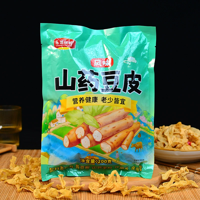 Кожа бобов ямс 300 г сушеных соевых продуктов в мешках