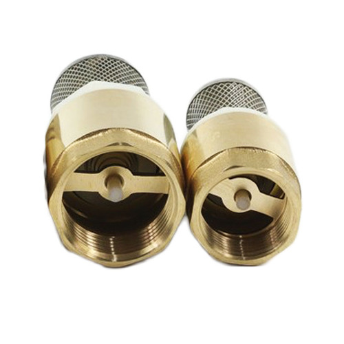 With mesh bottom valve 4 minutes 6 minutes 1 anti-backflow brass valve straight-through filter copper core vertical check valve check valve