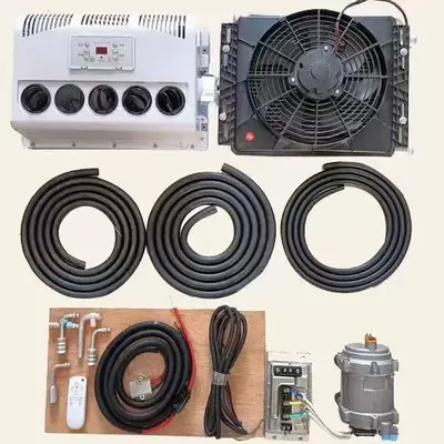 Kit 12V24V Universal Heating and | Automotive air conditioning - 12v-hidden-five-holes