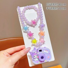 源头工厂儿童投影相机项链儿童串珠项链首饰小女孩可爱发光玩具生