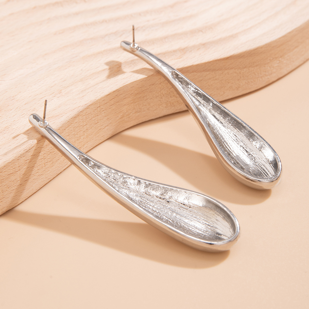 9g Weight Alloy Ear Needle Material Ear Cuffs, Ear Studs Classification 1 Set, 1 Pair Quantity Casual, Street Occasion CCB, Alloy Material Geometric Pattern All Seasons Season Women's Gender Polished Finish Plating Design Retro, Commute Style 1 Set 1 Pair Retro Commute Geometric Plating CCB Alloy Ear Cuffs Ear Studs 29